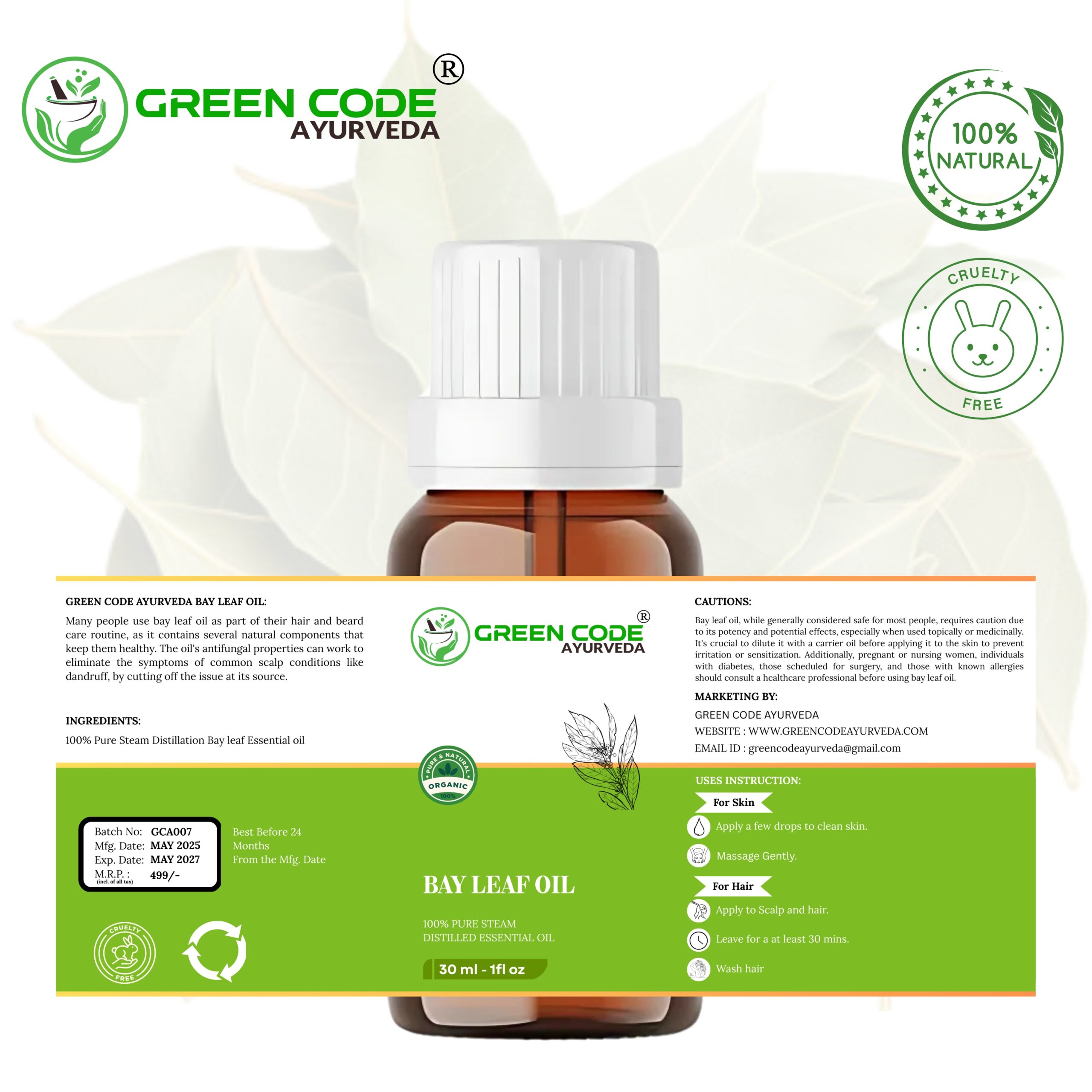 BAYLEAF OIL