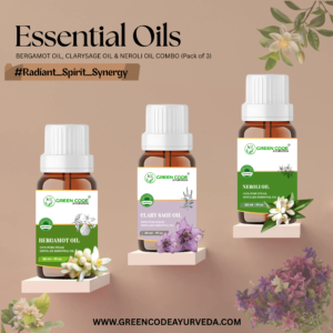THE COMBO PACK OF 3 ESSENTIAL OIL BERGAMOT OIL , CLARY SAGE OIL & NEROLI OIL - Image 2